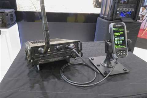 The PRC-4090 high-frequency transceiver for tactical operations