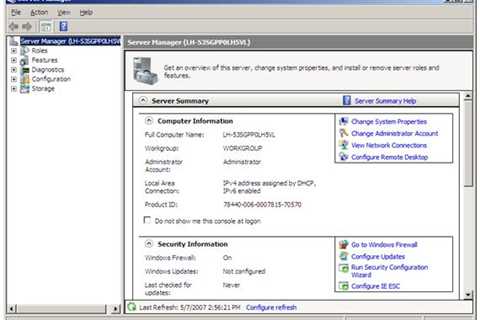 Windows Server 2010 Iis에서 웹사이트 신기술 오류를 수정하는 방법