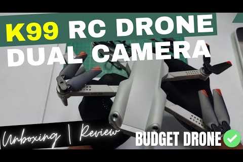 K99 RC DRONE DUAL CAMERA  Unboxing | Review ( Filipino/Tagalog )