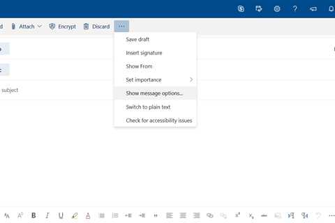 Steps To Get Rid Of How To Request A Receipt In Outlook 365 Issue