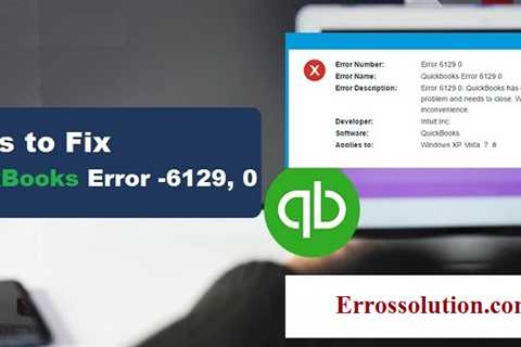 Troubleshooting Tips 6129 0 Error