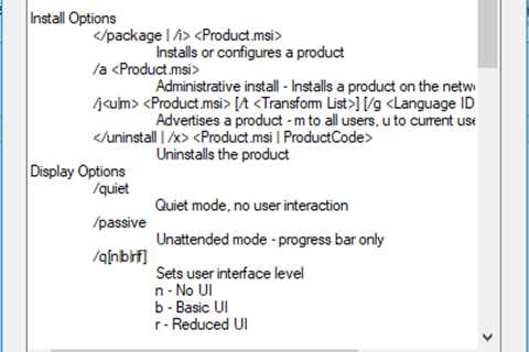 Troubleshooting And Repairing Windows Installer In Silent Mode