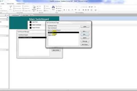 How To Fix Access 2010 Runtime Switching Error