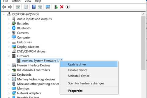 Steps To Fix Updating BIOS And Device Drivers To The Latest Version