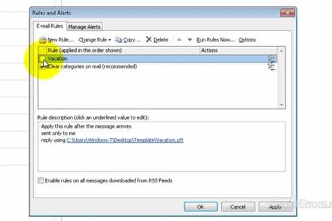 Troubleshoot Composing Email With Automatic Reply In Outlook 2010 With Ease