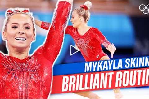 🇺🇸 Mykayla Skinner's Incredible floor routine at Tokyo 2020! 🤸