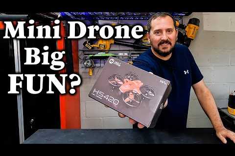 Holy Stone HS420 Mini Drone with HD FPV Camera Unbox & Review