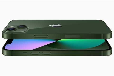 iPhone 13 Series Now Available in Green