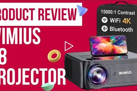 WiMiUS K8 Projector Review & Promo Video