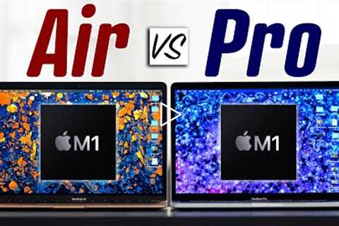 M1 MacBook Air vs M1 MacBook Pro - Full Comparison!