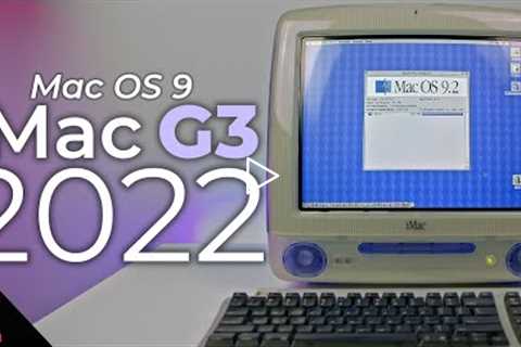 Trying to use an iMac G3 in 2022 - Mac OS 9!