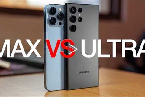 Samsung Galaxy S22 Ultra vs iPhone 13 Pro Max - Is It FAIR?