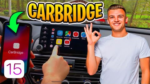CarBridge iOS 15 - How To Get CarBridge App (Apple Carplay) in under 5 Minutes (No Jailbreak)