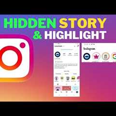 How to hide highlights on Instagram - HowtooDude