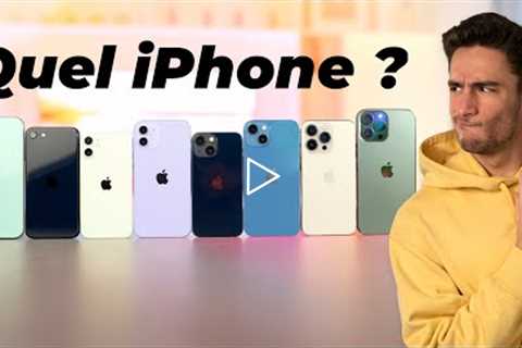 Quel iPhone choisir ? (mi 2022)