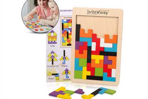 Enjoyable & Academic Picket Tetris Puzzle Toy For Toddlers & Preschoolers for $8