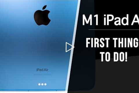 M1 iPad Air 5 (2022) - First 18 Things To Do!