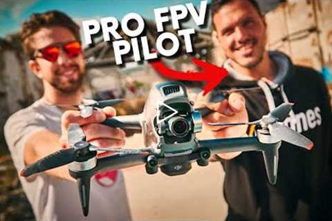 What If A Real Pro FPV Pilot Flies the DJI FPV Drone? | Reactions and Feelings