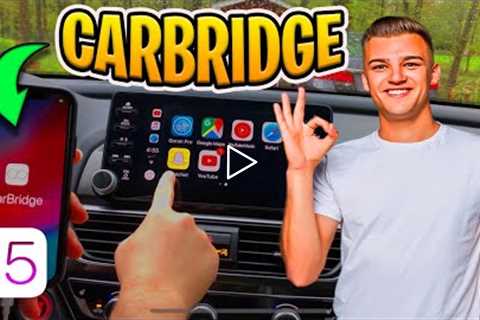 CarBridge iOS 15 - How To Get CarBridge App (Apple Carplay) in under 5 Minutes (No Jailbreak)