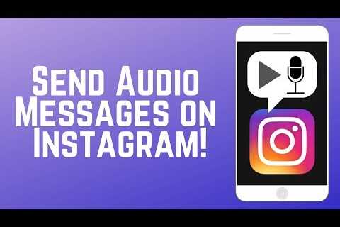 How do you send an Instagram voice message? - HowtooDude