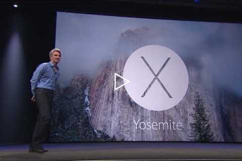 Apple WWDC 2014 - OS X 10.10 Yosemite Introduction