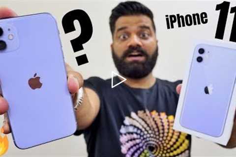 iPhone 11 Unboxing & First Look -  A Solid Champ?🔥🔥🔥