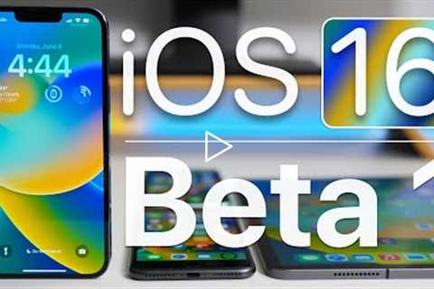 iOS 16 Beta 1 is Out! - What's New?