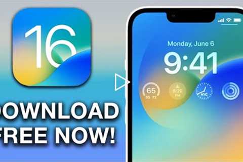 How to Install iOS 16 Beta on iPhone for FREE with NO Developers Account!