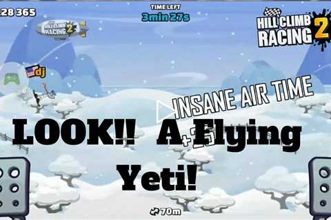 NEW BIG AIR Winter Snowboard Jump Event! Hill Climb Racing 2 | Gameplay