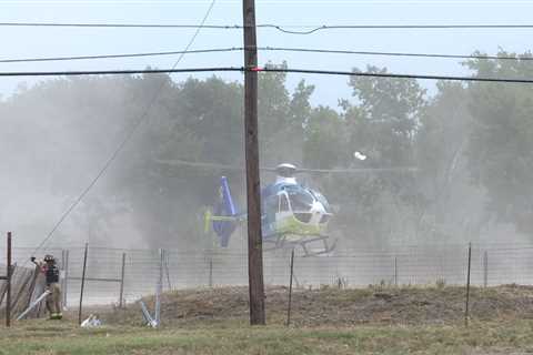 Man injured after propane tank fire at Bryan business