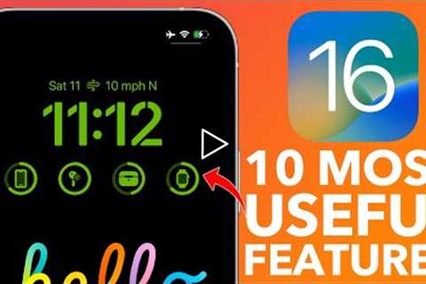 iOS 16 - Most USEFUL Features for iPhone Users !