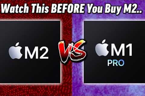 Apple M2 chip vs M1 Pro - How much SLOWER is the M2?