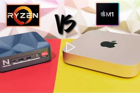 Mini PC vs Mac Mini. Ryzen 9 5900HX Mini PC Review.