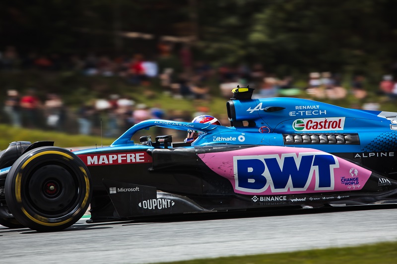 Ocon Sixth in Austria Sprint But Admits: “One more lap today and it could’ve been a different story”