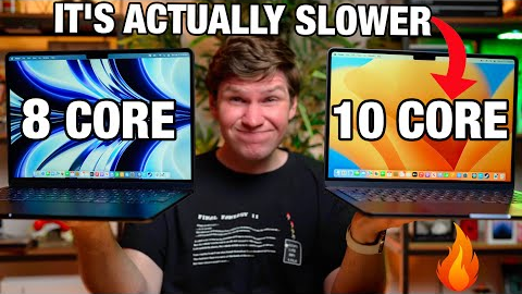 M2 MacBook Air 10 CORE VS 8 CORE GPU (This is not good...)