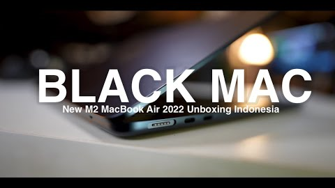 KEREN BGT🔥 New MacBook Air M2 Midnight Unboxing Indonesia (2022)