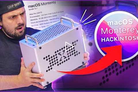 MONTANDO UM MINI MAC PRO! (HACKINTOSH MONTEREY 100%)