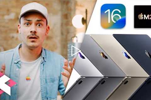 Ersteindruck: neues MacBook Air, iOS16, MacOS & iPad OS!