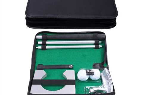 Golf Placing Set with Golf Putter, 2 Golf Balls for $72