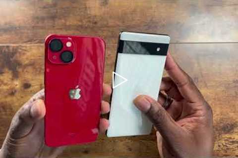 Google Pixel 6a VS Apple iPhone 13