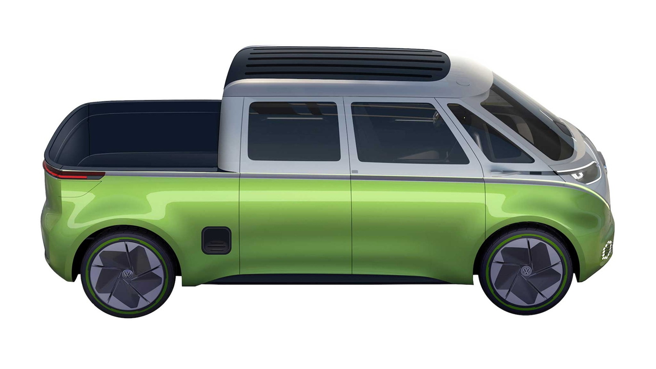 Doka! VW Cooking Up Quad-Cab ID Buzz Pickup Truck?