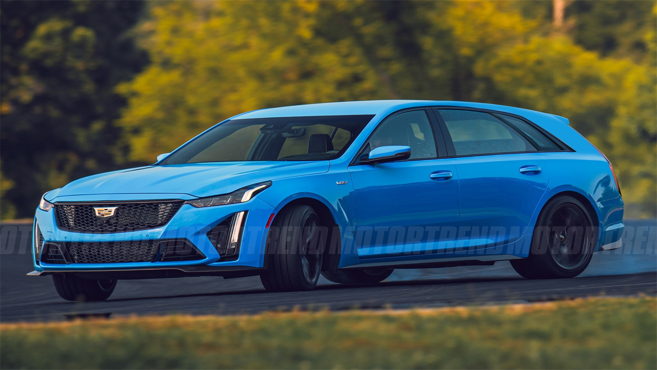 The Cadillac CT5-V Sport Wagon That Doesn't Exist But Absolutely Needs To