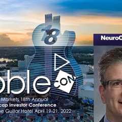NeuroOne Medical Technologies (NMTC) NobleCon18 Presentation Replay