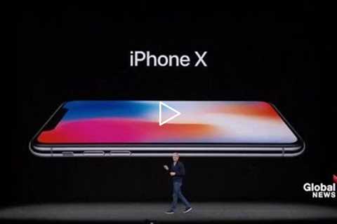 Apple unveils iPhone X