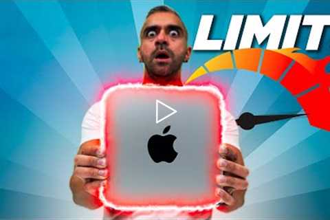 I PUSHED the Mac Studio to its LIMITS!!! 🔥 Did It Survive??! 😱