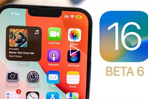 iOS 16 Beta 6 Released - What's New?