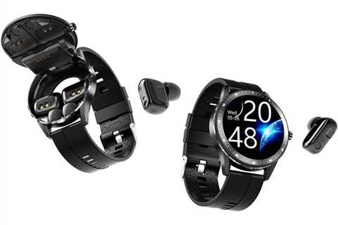 PADY X6 2 in 1 Good Watch with Earbuds Smartwatch for $89