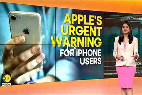 WION Fineprint: Apple asks its users to update the devices urgently | iPhone | Latest English News