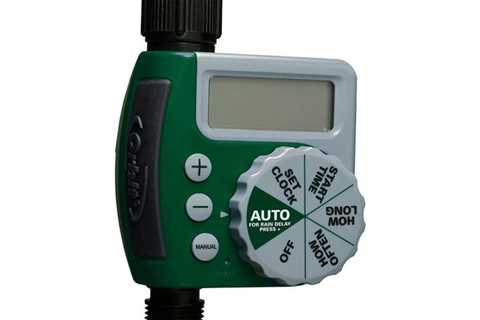 Single-Outlet Hose Watering Timer for $56