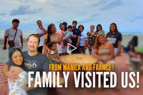 Family Visits For 1st Time |France and Manila |  The Armstrong Family